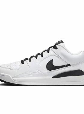 Jordan Stadium 90 织物合成革皮革圆头系带低帮生活休闲鞋男款