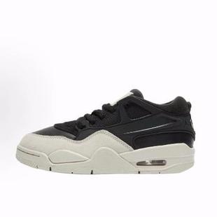 Jordan Air Jordan 4 RM 低帮 复古篮球鞋 男款 黑米