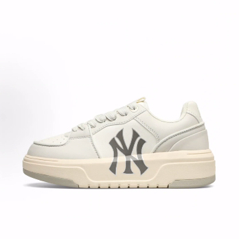MLB Chunky Liner 24SS 减震透气 低帮 板鞋 男女同款 乳白色