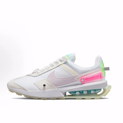 Nike Air Max Pre-Day glow  低帮 生活休闲鞋 女款 白色