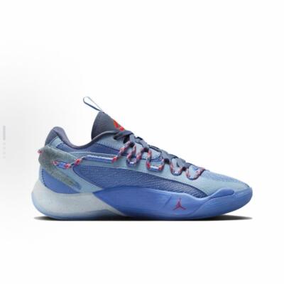 Jordan Luka 2 PF 低帮 篮球鞋 男款 蓝色 国内版DX9034-400