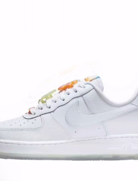 Nike Air Force 1 Low Hawaii 柔软舒适 低帮 板鞋 女款 白色