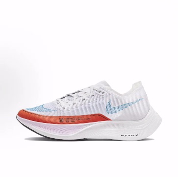 Nike ZoomX Vaporfly Next% 2耐磨 低帮 跑步鞋 女款 白红蓝
