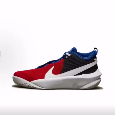 Nike Team Hustle D 10 中帮 儿童篮球鞋