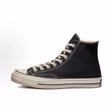Converse Chuck 70  耐磨 高帮 帆布鞋 男女同款 复古黑