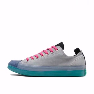 Converse 男女同款 灰黑 Star 帆布鞋 All Taylor Chuck 低帮
