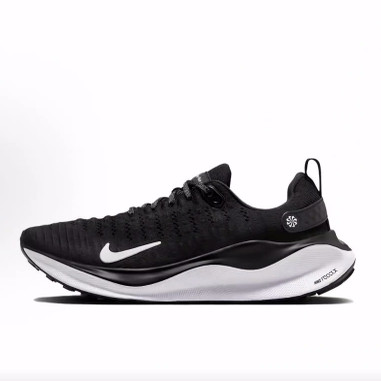 Nike Reactx Infinity 4 轻便透气 低帮 休闲跑步鞋 女款 黑白色