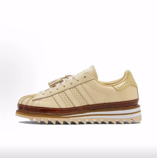 CLOT x adidas originals SUPERSTAR 低帮 生活休闲鞋 男女同款
