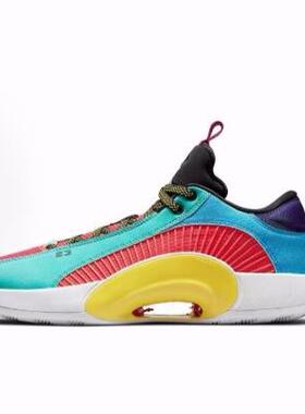 Jordan Air Jordan 35 Low DS PF 低帮 实战篮球鞋 男女同款 彩色