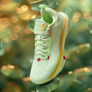 Anta安踏 GH5 海沃德5 君子如玉 实战减震低帮篮球鞋 男款 绿金