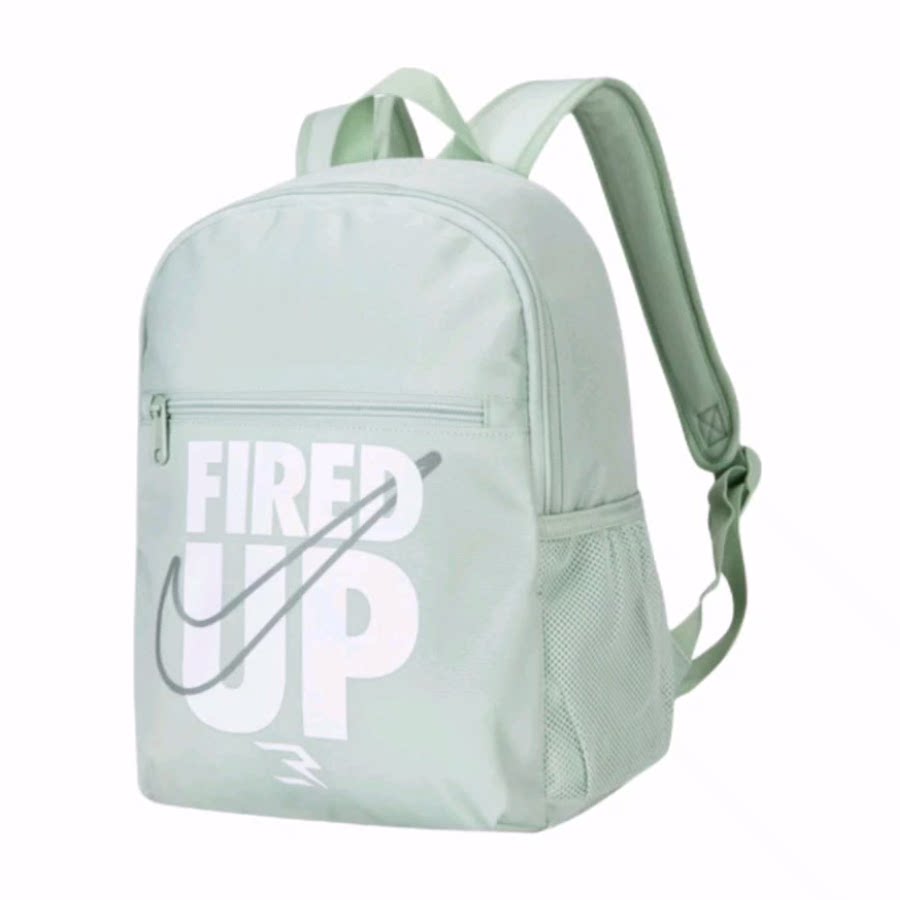 Nike 10L 3brand系列 涤纶 双肩包 小号 男女同款 情侣款 亚绿色
