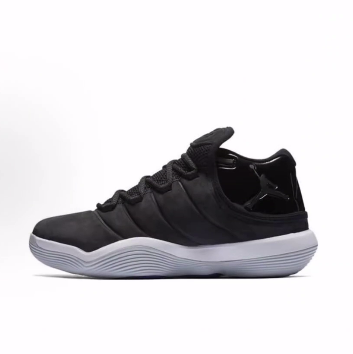 Jordan Super.Fly 舒适百搭 耐磨 中帮 儿童篮球鞋 黑色