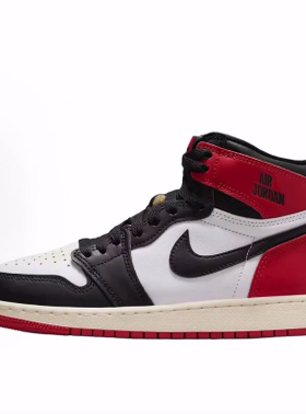 Jordan Air Jordan 1 Retro High OG 耐磨 高帮 儿童篮球鞋 红色