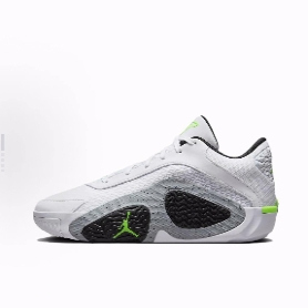 Jordan Tatum 2 舒适休闲 PF 耐磨 低帮 篮球鞋 男款 白黑