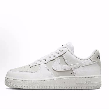 Nike Air Force 1 Low 舒适运动 耐磨 低帮 板鞋 男女同款 白灰