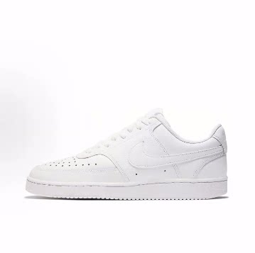 Nike Court Vision 1 潮流 低帮 板鞋 男款 白色