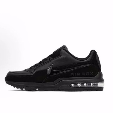 Nike Air Max LTD 3 运动舒适 织物 低帮 气垫跑步鞋 男款 黑色