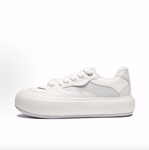 中国李宁 泡芙Platform  防滑 低帮 板鞋 女款