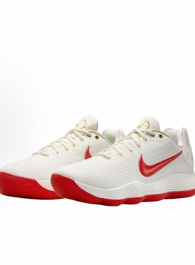 Nike Hyperdunk 2017 Low EP低帮 篮球鞋 男款 白红色IB4638-161