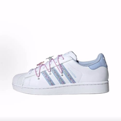 adidas originals Superstar 2 三叶草系列 低帮 板鞋 女款