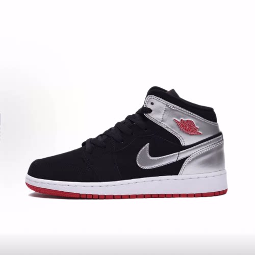 Jordan Air Jordan 1 Mid 中帮 儿童篮球鞋 青少年