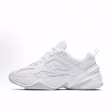 Nike M2K Tekno 舒适厚底复古休闲 低帮 老爹鞋 女款 白色