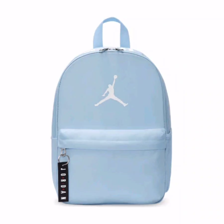 Jordan 乔丹 11L 涤纶 书包背包双肩包 小号 男女同款情侣款 蓝色图片