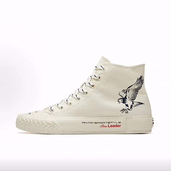 Anta安踏 高帮 帆布鞋