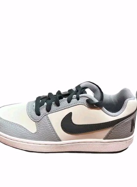 Nike Court Borough 舒适柔软 耐磨透气 低帮 板鞋 女款 灰色