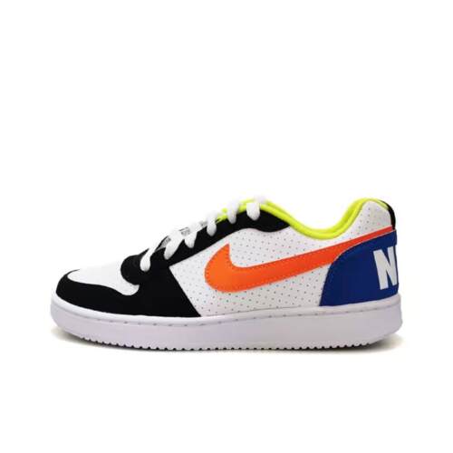 耐克Nike Court皮革低帮板鞋白橙青少年大童DV9113-181