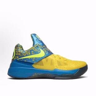 Nike KD 4 舒适百搭 防滑耐磨 低帮 篮球鞋 男女同款