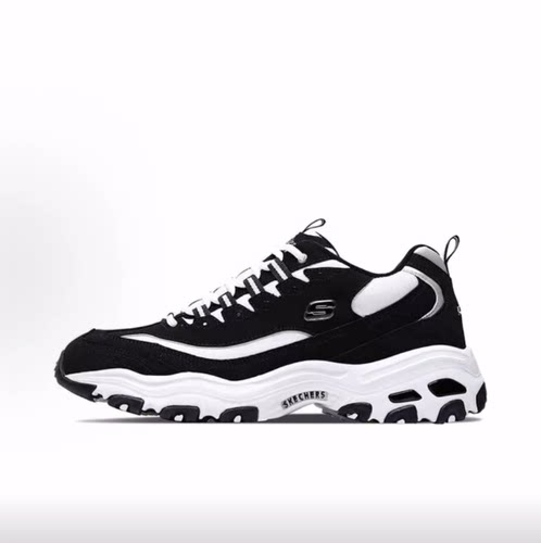 Skechers斯凯奇 D'LITES 1.0 低帮 老爹鞋 男款 加绒