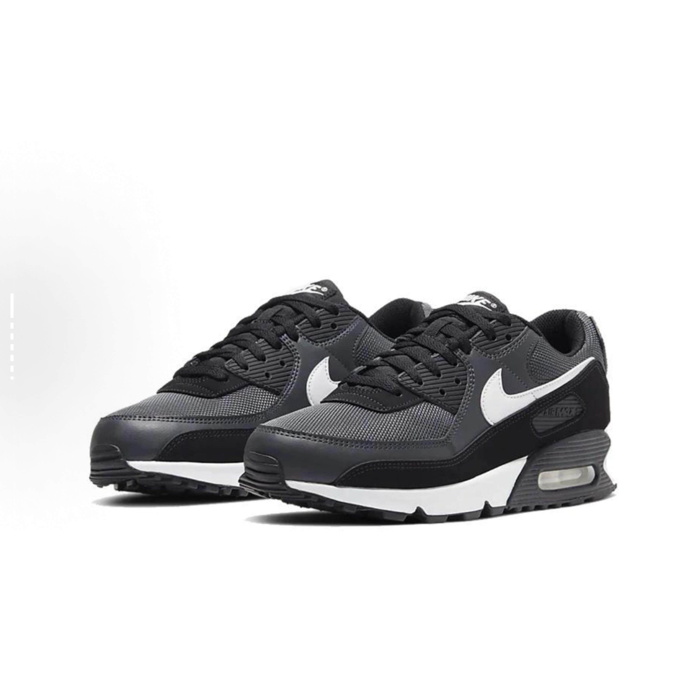 Nike Air Max 90 复古 低帮跑步鞋 男女同款 铁灰黑CN8490-002,运动鞋new,篮球鞋,淘宝优惠券,粉丝福利购,淘宝优惠卷