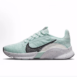 Nike SuperRep Go 3  减震 低帮 训练鞋 女款 绿