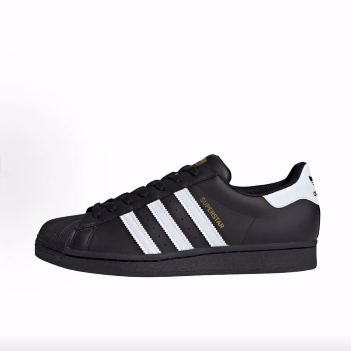 adidas originals SUPERSTAR  低帮 板鞋 男女同款 黑白