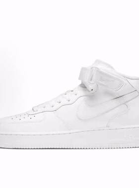 Nike Air Force 1 '07 空军一号 中帮 板鞋 男款 纯白