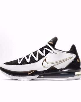Nike Lebron 17 Low EP  低帮  篮球鞋 男款 黑白金 国内版