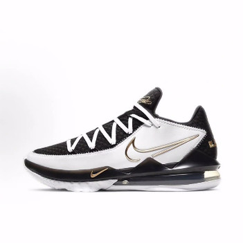 Nike Lebron 17 Low EP  低帮  篮球鞋 男款 黑白金 国内版