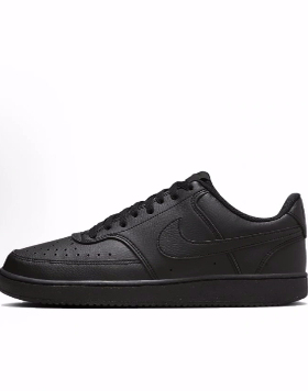 Nike Court Vision Low NN 低帮 板鞋 男女同款 黑色