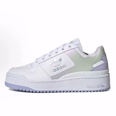 adidas originals Forum Bold Bold 低帮 板鞋 女款 白紫