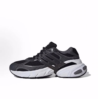 adidas originals ADISTAR XLG 休闲训练跑步鞋男女同款黑色