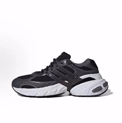 adidas originals ADISTAR XLG 休闲训练跑步鞋男女同款黑色