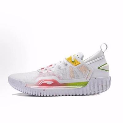 LiNing李宁 反伍3 Low 日常百搭  低帮 篮球鞋 男女同款 白红黄