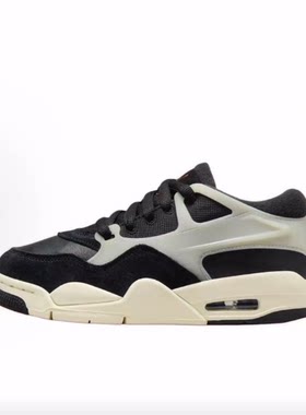 Jordan Air Jordan 4 RM Black/Sail 低帮 复古篮球鞋 男款