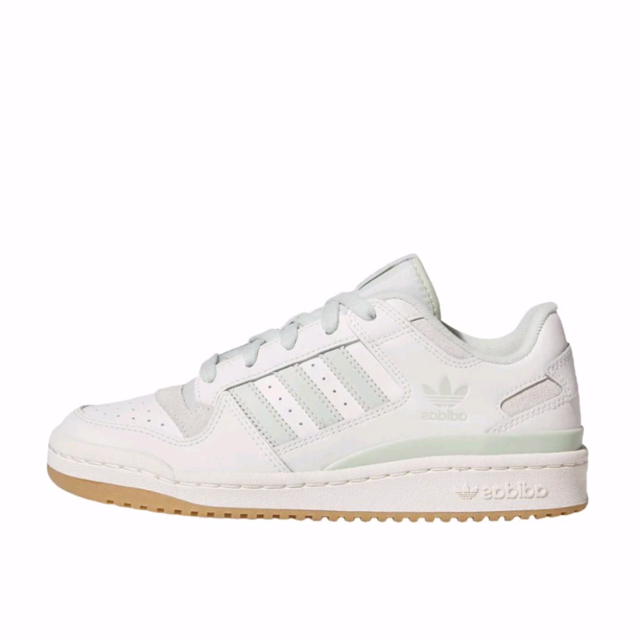 adidas originals FORUM CL 时尚舒适 低帮 板鞋 女款 白色