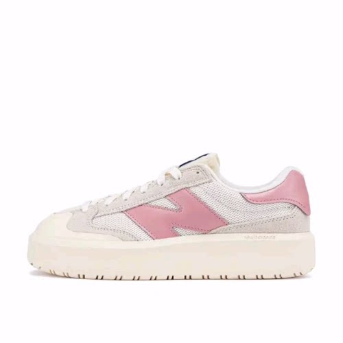 New Balance NB 302 舒适 轻便透气 低帮 板鞋 男女同款 粉白