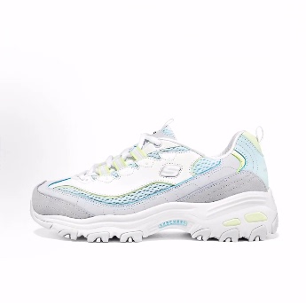 Skechers斯凯奇 D'LITES 1.0 低帮 老爹鞋 女款 浅蓝色