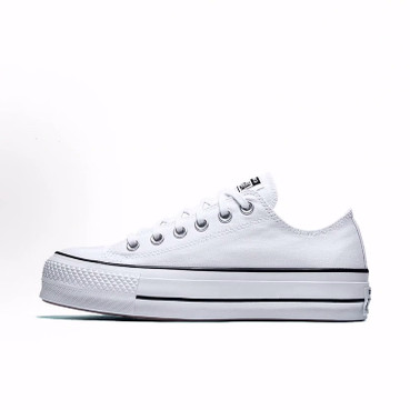 Converse Chuck Taylor All Star   低帮 帆布鞋 女款 纯白