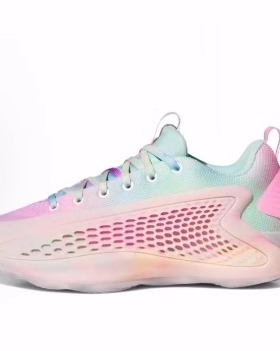 adidas A.E. 1 Low“3SSB PE” 低帮 篮球鞋 男女同款 粉青蓝