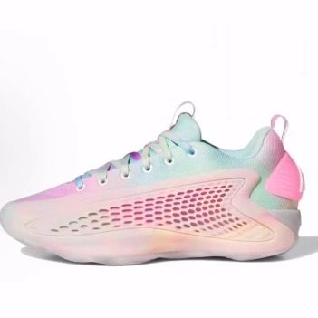 adidas A.E. 1 Low“3SSB PE” 低帮 篮球鞋 男女同款 粉青蓝